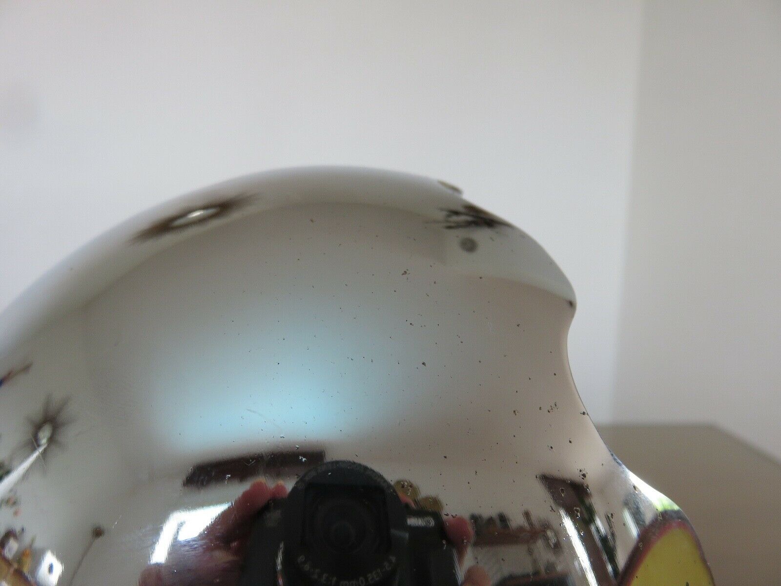 Chrome metal suspension 70s