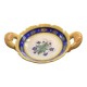 Vintage Henriot Quimper Large, Handled Fruit Bowl