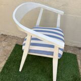 Modern Mediterranean-inspired armchair