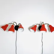3-Armed Wall Lamp By H. Busquet For Hala Zeist, The Netherlands, 1950S