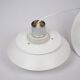 Pair of 2 Danish vintage pendant lamps Korfu by Design Light, 1980s