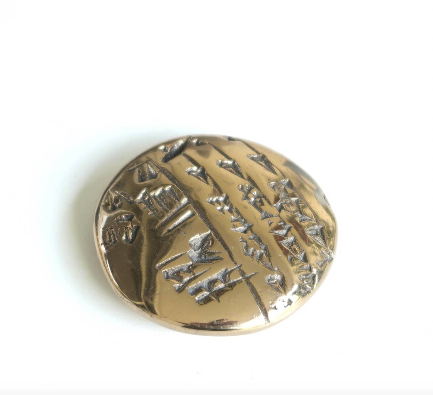 Bronze sculpture by Monique Gerber, 1970s