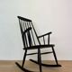 Midcentury rocking chair designed by Ilmari Tapiovaara, Finland, 1960s
