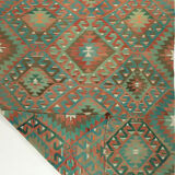 Anatolian handmade kilim rug 292 cm x 171 cm