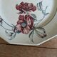 Plate with handles, Saint Amand ceramic serving dish, Simone model