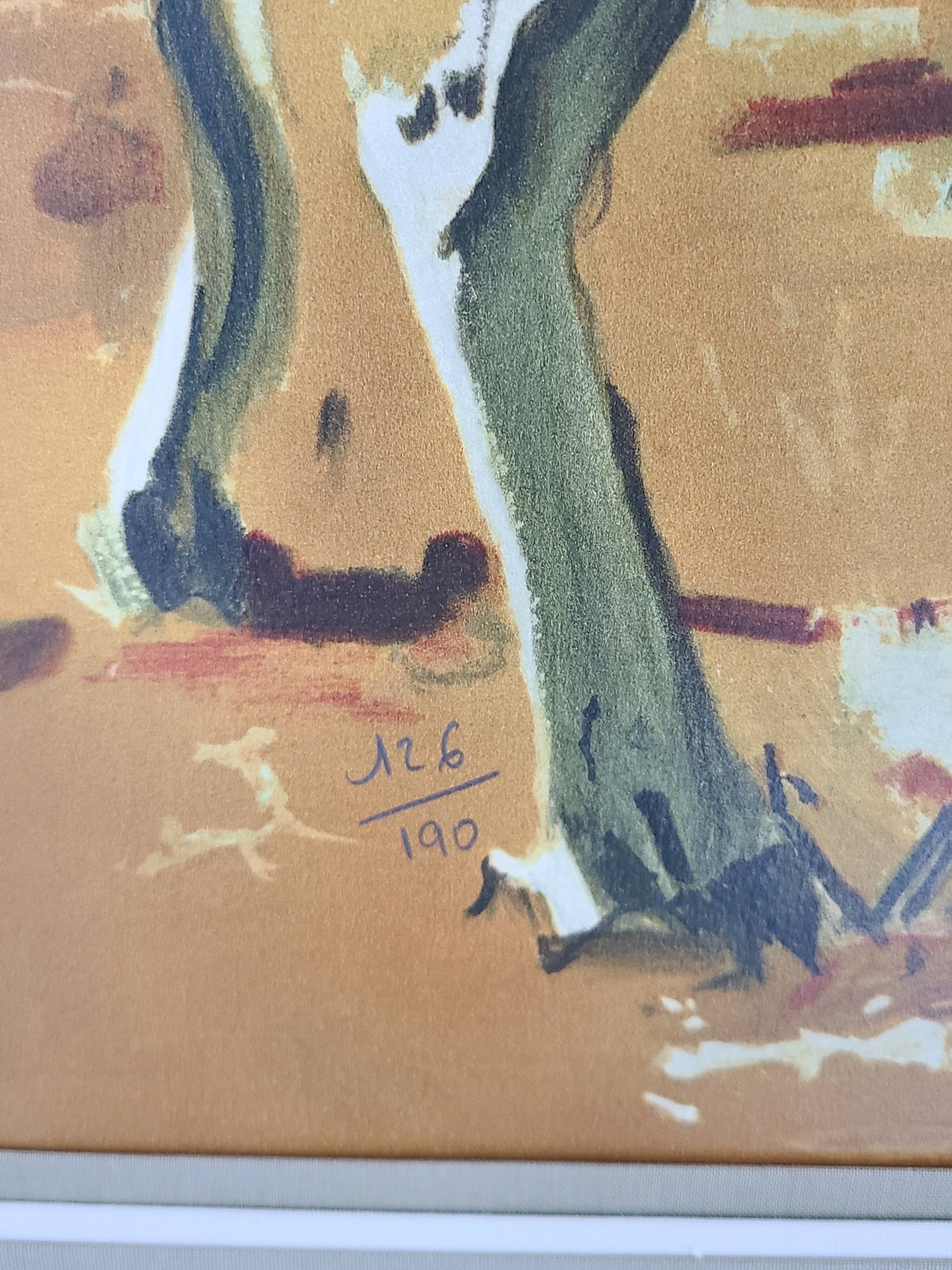 Provence by G. Cheyssial signed 110 x 79 cm