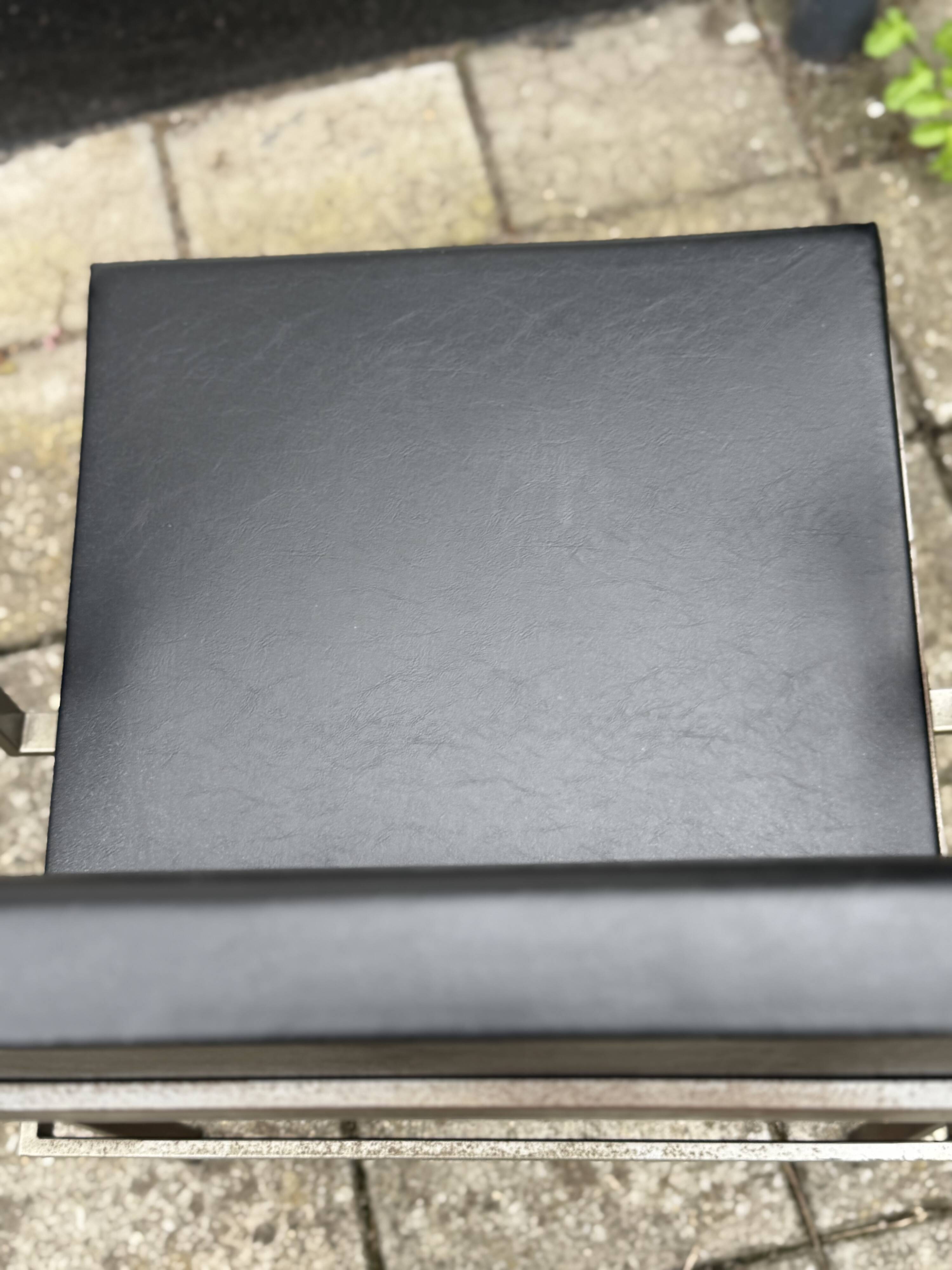 Mcm leatherette armchair