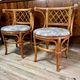 Paire fauteuils bistrot vintage