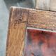 Pair of ceramic and metal nesting tables 1970