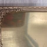 Old brass frame