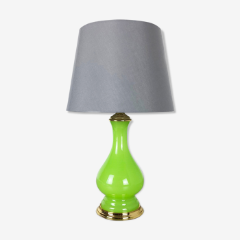 Lampe de table "verte" en verre de Murano de Cenedese Vetri, années 1960