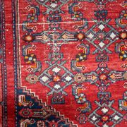 Antique Persian Hamadan handmade rug 129 x 203 cm 1920s - 1C1224