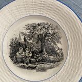 12 talking plates by Digoin