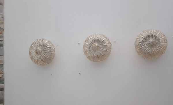 Suite d'appliques Bubble par Helena Tynell pour G. Limburg 1970s