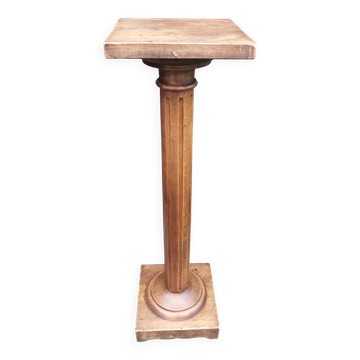 Colonne en bois style Louis XVI