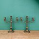 Paire de chandeliers vintage