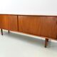 Rare and beautiful Danish sideboard by E. Pedersen & Son A-S Copenhagen.