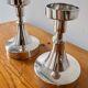 Vintage Pair of Silver Candlesticks by Löfman
