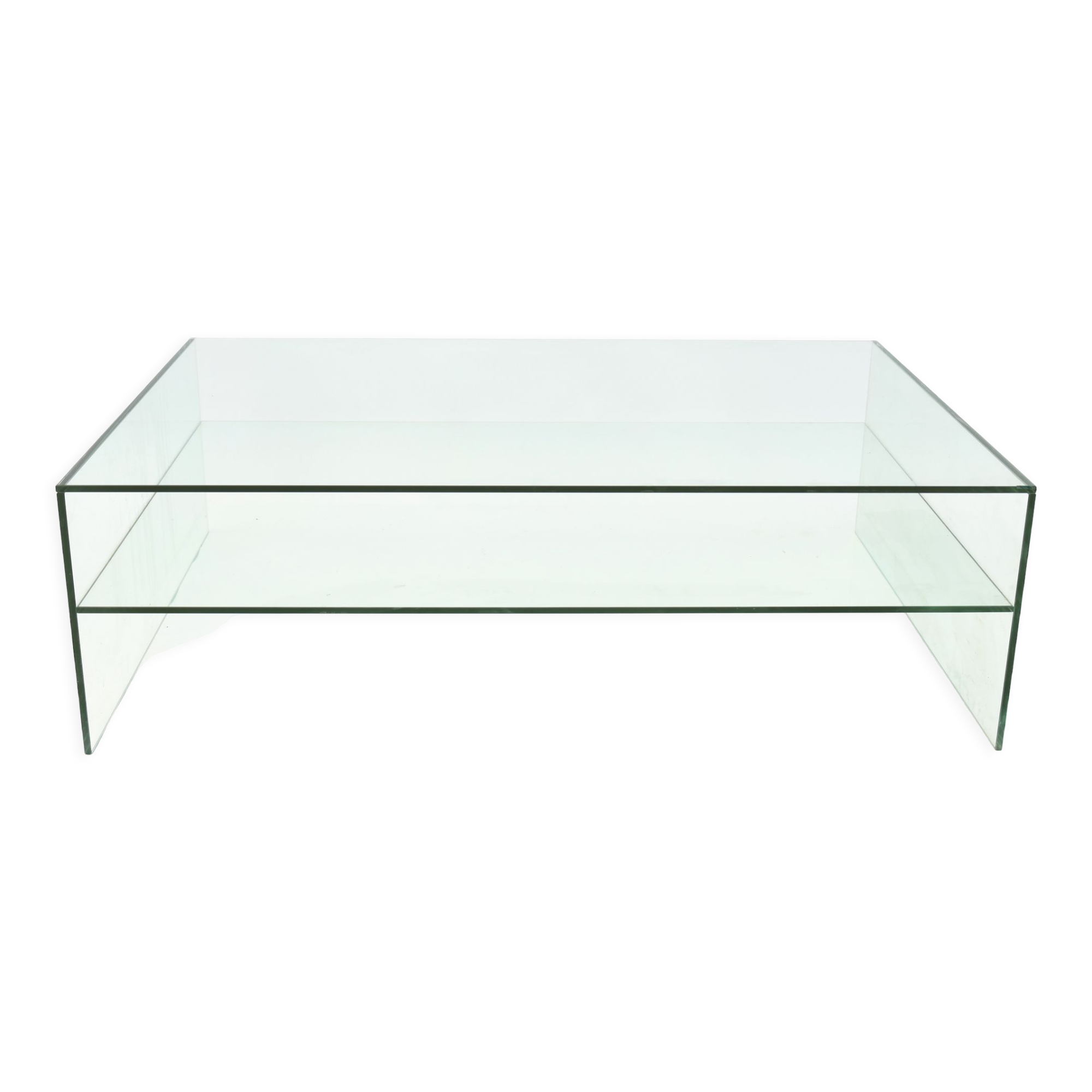 Table basse en verre