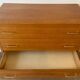 Vintage oak chest of drawers from the 1960s
