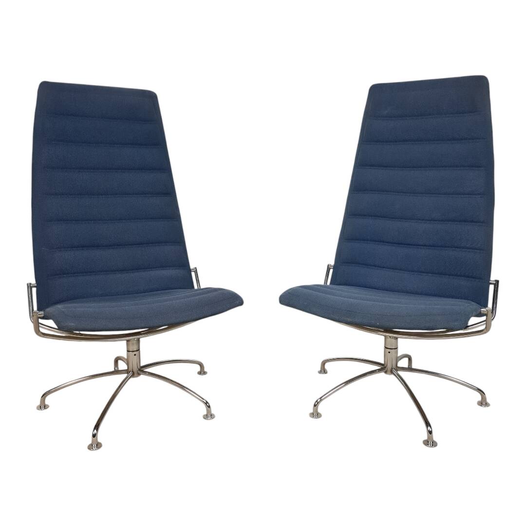 Pair of Space Age armchairs by Fritz Hansen
