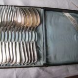 Christofle twelve large covers, model ribbons