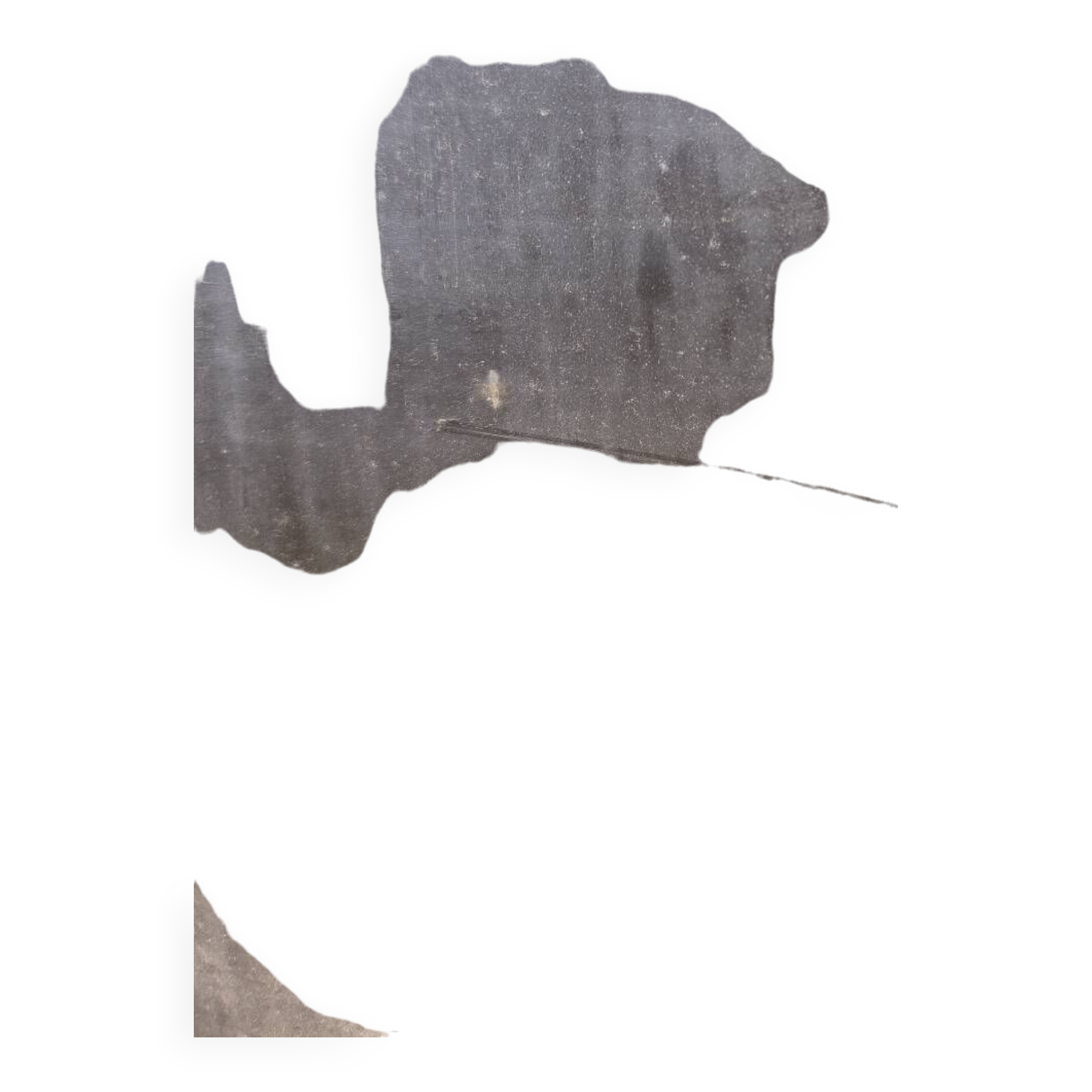 Bevelled Art Deco mirror