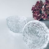 Crystal pineapple candy jar