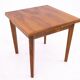 Art Deco square table, Poland, 1940s. After renovation.