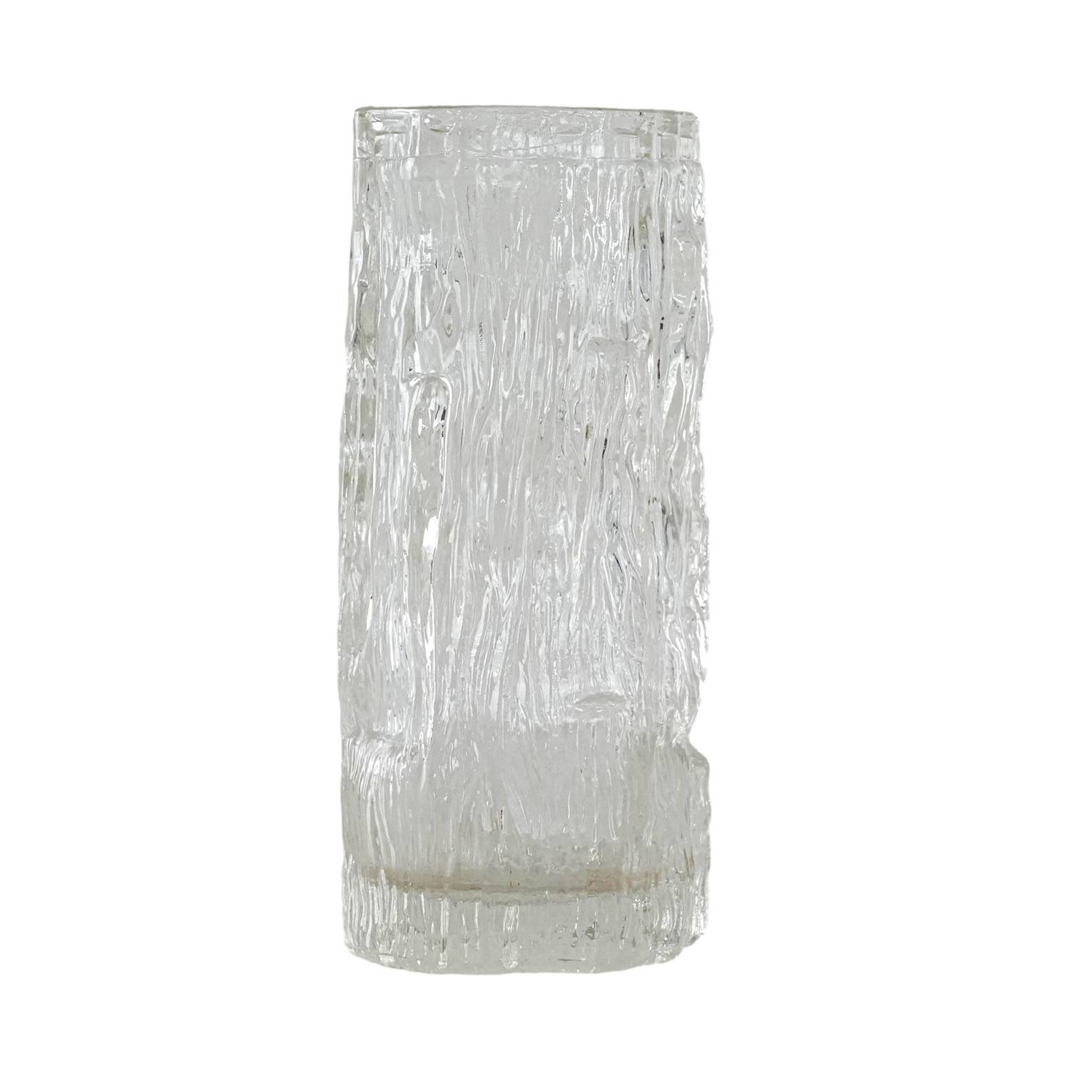 Vase en verre Avena par Tapio Wirkkala, Finlande années 1960