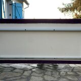 Set of 2 purple Cassina Nest sofas