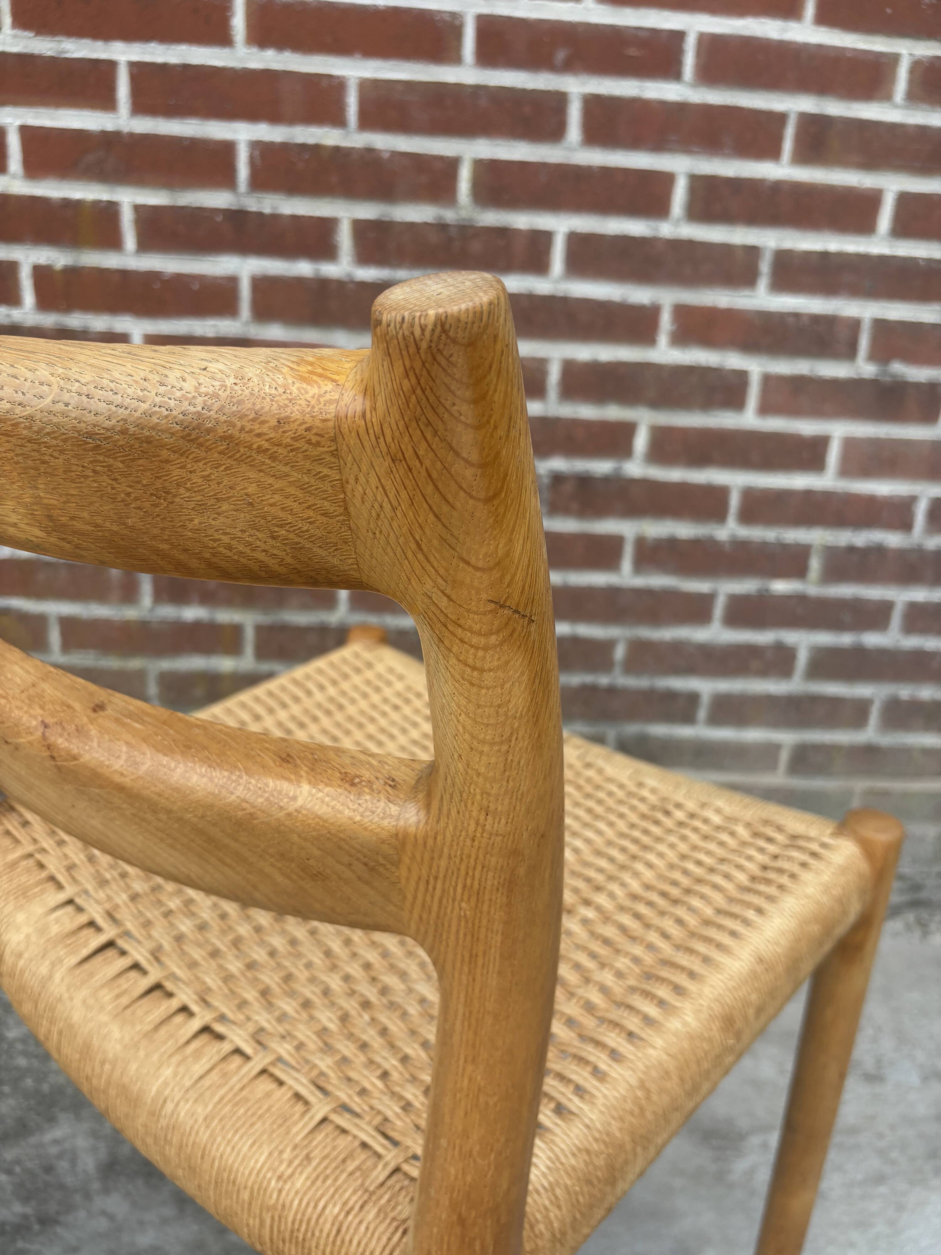 Mid Century Niels O Moller Chair model 84 Danish Design