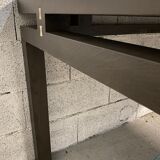 Square dining table Roset wenge line 130/130cm