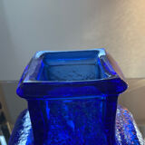 Cobalt blue vase by Lars Hellsten Sweden 1960s