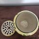 Antique Belgian earthenware flower frog