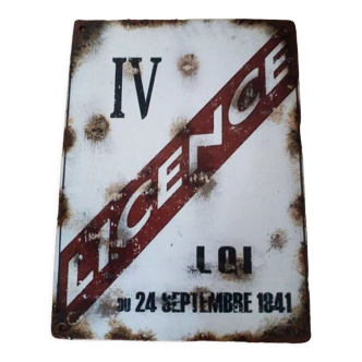 Metal plate