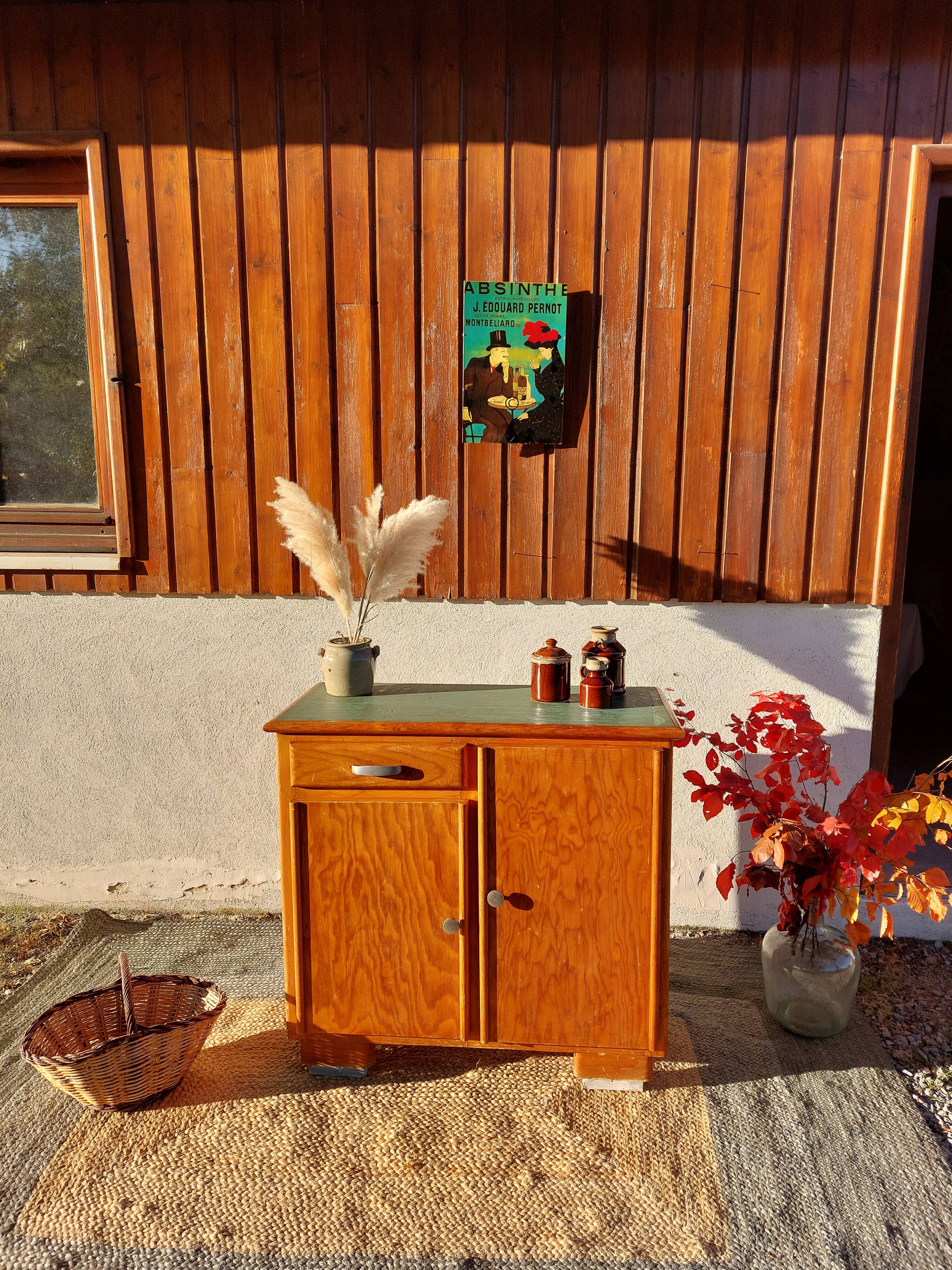 Mado buffet base, vintage, a drawer