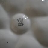 Set of 3 Gien oyster plates