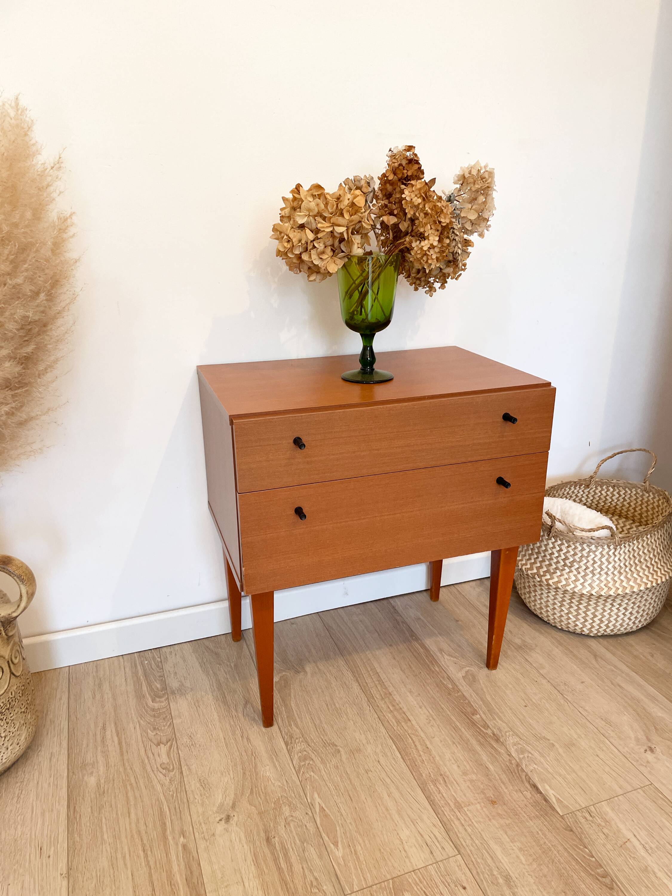 1960s bedside table - 3K Möbel