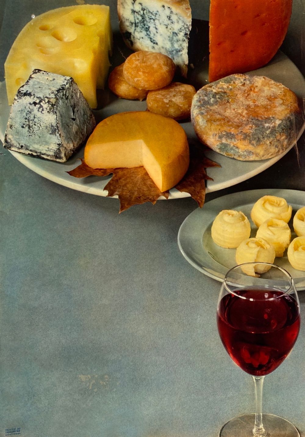 1960 poster for cheese