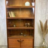 Rattan bookcase