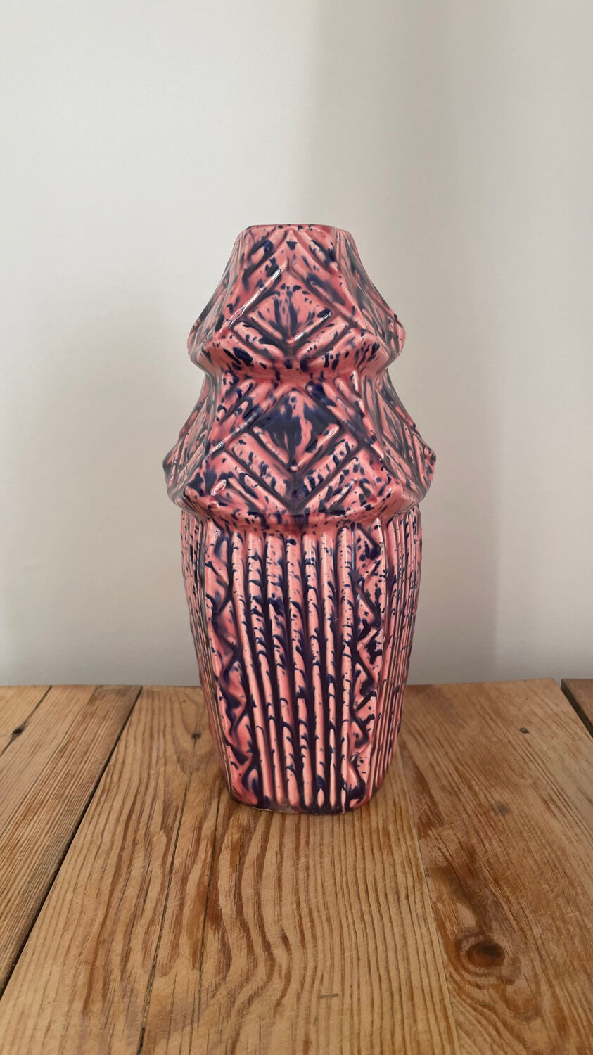 Art deco ceramic vase