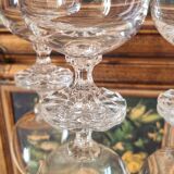 4 verres à cognac, cristal, Villeroy et Boch