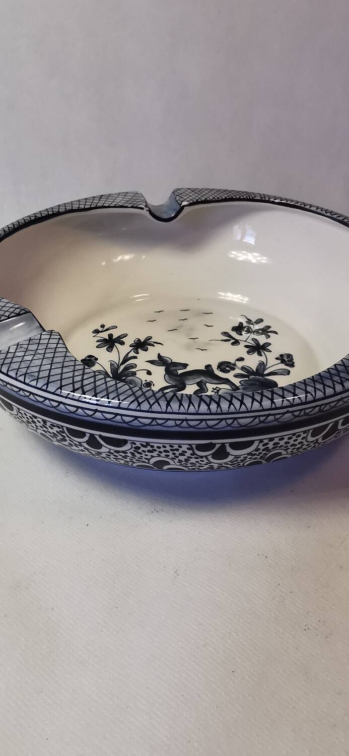 Large sant' anna pottery cigar ashtray portugal