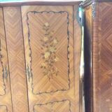 Armoire 2 portes avec marqueterie