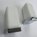Pair of vintage bathroom design wall lights