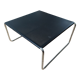 Table basse métal perforé
