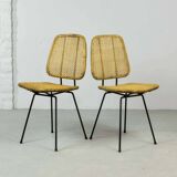 Cane Dutch Design Side Chairs