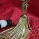 1900 bronze and brass art nouveau lamp, inspired by Napoleon 3, 35x18