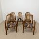 Ensemble 2 fauteuils et 3 chaises Dyrlund - design danois années 70